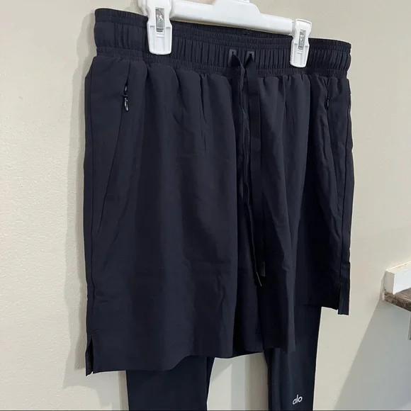 Alo yoga Stability 2-In-1 Pant black - Picture 3 of 10